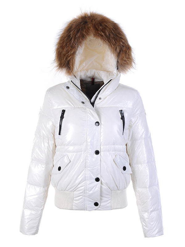 Nouveau Doudoune Moncler Blousons Blanc